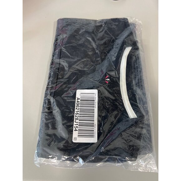 Isaac Mizrahi Live Essentials Pima Cotton Crew Neck Tee Size XXS Pitch Black NEW - Picture 2 of 7